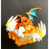 Pokemon TCG Reshiram & Charizard-GX Figure +/-6cm