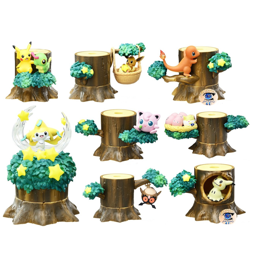 Authentic Pokemon Figures Re Ment Forest 2 Night Of Shooting Stars