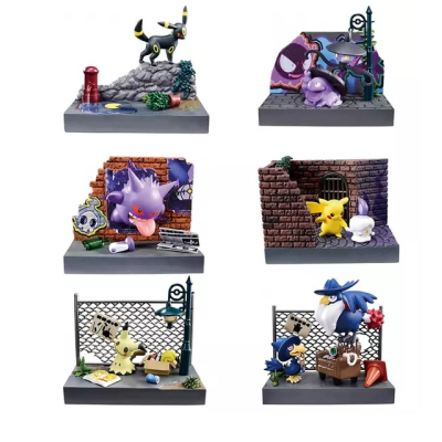 Pokemon 2022 Re-Ment Aqua Bottle Series #1 Complete Set Of 6 Figures