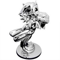 Officiële My Little Pony Chrome Derpy Muffin Vinyl Figure 11cm (geen speelgoed)