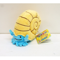 Authentic Pokemon center plush ditto transform Omanyte +/- 12cm