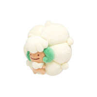 Authentic Pokemon center plush ditto transform Whimsicott  +/- 14cm