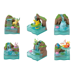 Authentic Pokemon figures re-ment Pokemon world 2 Mysterious Fountain