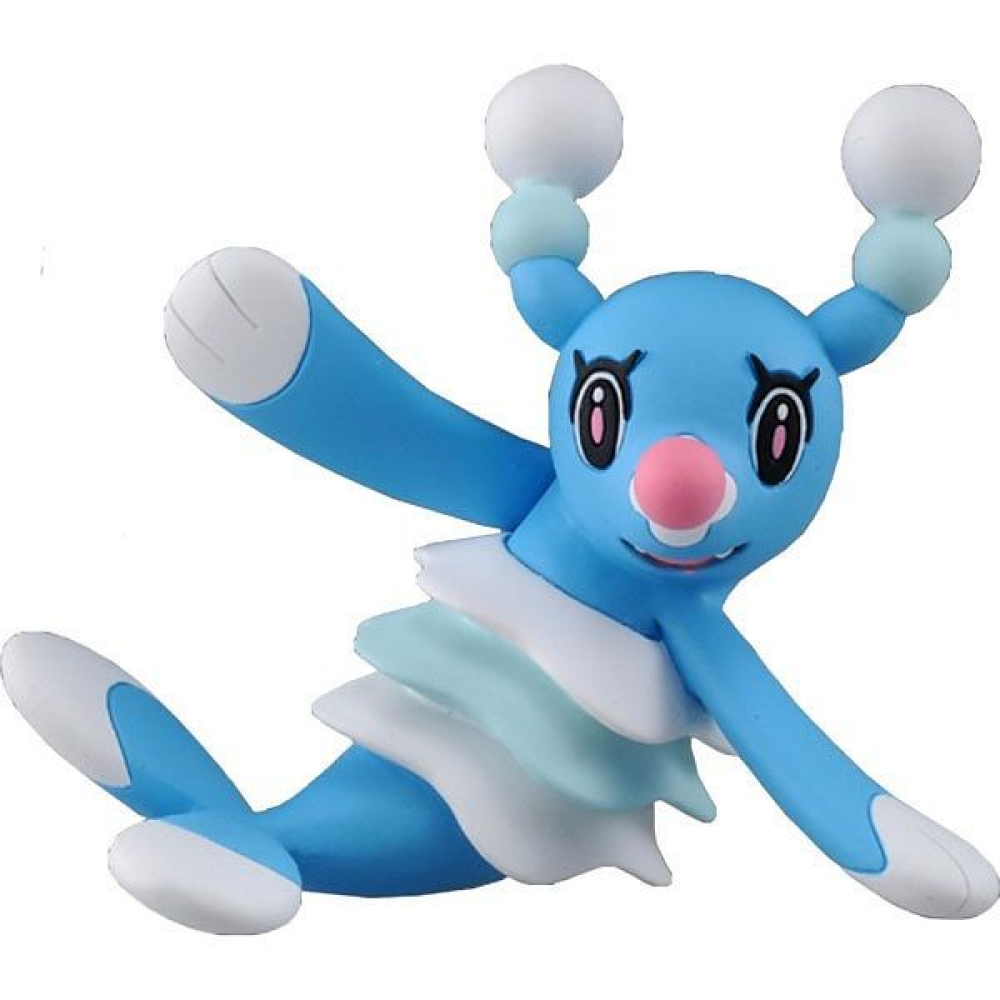 Azione Personaggio Pokémon Brionne Articolato - Giochi Preziosi, 7 Cm, Collezione Ultra Sole E Luna