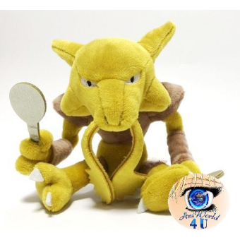 Alakazam Plush Pokémon fit, Authentic Japanese Pokémon Plush