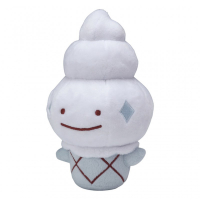 Authentic Pokemon center plush ditto transform Vanillite +/- 18cm