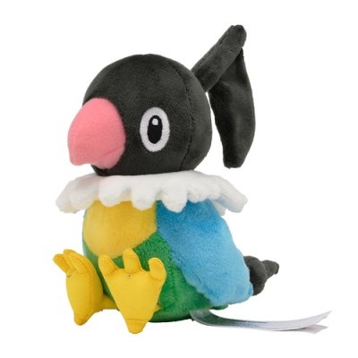 Officiële Pokemon center knuffel Pokemon fit Chatot 16cm (lang)