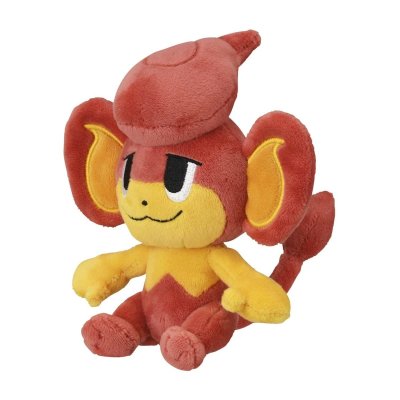 Officiële Pokemon center Pokemon fit knuffel Pansear 15cm (lang)