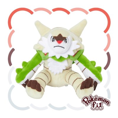 Authentic Pokemon Center Pokemon fit plush Chesnaught 17cm (long)