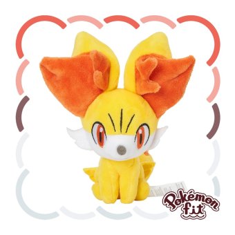 Officiële Pokemon center Pokemon fit knuffel Fennekin 16cm 