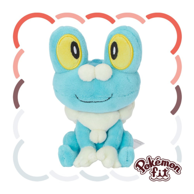 Officiële Pokemon center Pokemon fit knuffel Froakie 13cm 