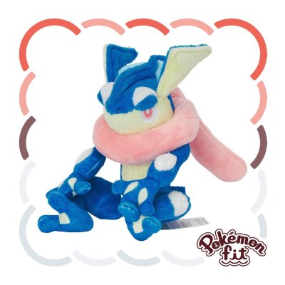 Authentic Pokemon Center Pokemon fit plush Greninja 15cm (long)