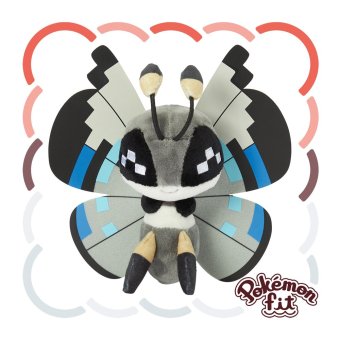 Officiële Pokemon center Pokemon fit knuffel Vivillon (Monsoon Pattern) 15cm 