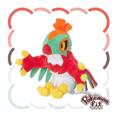 Authentic Pokemon Center Pokemon fit plush Hawlucha 17cm (wide)