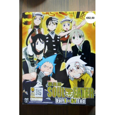 DVD Soul Eater episodes 1-51