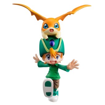 Officiële Digimon Adventure G.E.M. Series PVC figure T.K. Takaishi & Patamon 11 cm