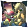 My little Pony Apple jack & Apple bloom pillow 40x40 cm (case + pillow insert )