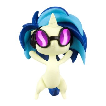 Authentic My little Pony chibi vinyl figure DJ pon3 vinyl scratch +/-5cm (not a toy)