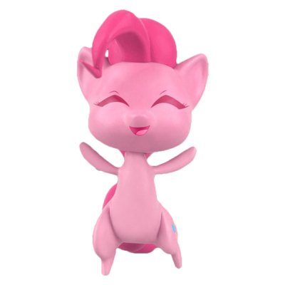 Authentic My little Pony chibi vinyl figure Pinkie pie +/-5cm (not a toy)