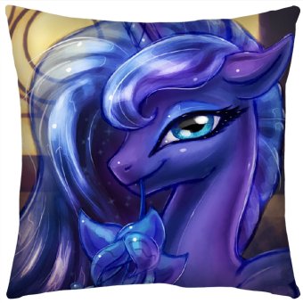 My little Pony Luna with flower pillow 40x40 cm (case + pillow insert )