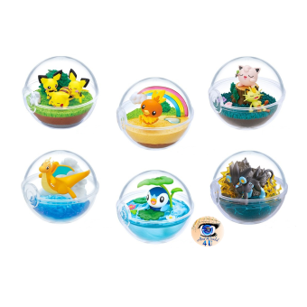 Authentic Pokemon figures re-ment Terrarium collection 9