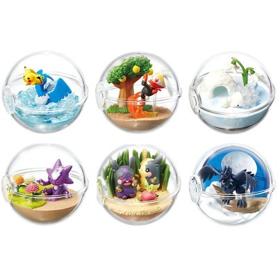 Authentic Pokemon figures re-ment Terrarium collection EX Galar Region 2