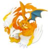 Pokemon TCG Reshiram & Charizard-GX Figure +/-6cm