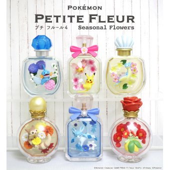 Authentic Pokemon figures re-ment Petite Fleur seasonal flowers