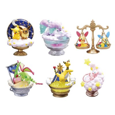 Authentic Pokemon figures re-ment Starrium Series Glittering Stars Wishes