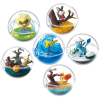 Officiële Pokemon figures re-ment terrarium collection Change of Seasons