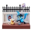 Authentic Pokemon figures re-ment Pokemon town 2 festival street corner