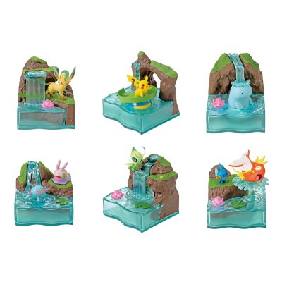 Officiële Pokemon figures re-ment Pokemon world 2 Mysterious Fountain