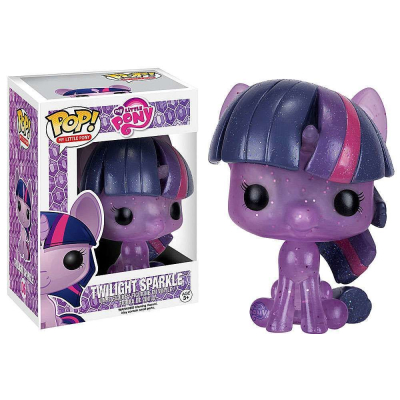 Officiële My Little Pony funko pop Figure Twilight sparkle Glitter +/- 9 cm