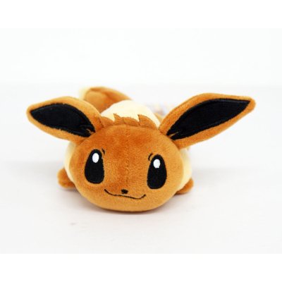 Officiële Pokemon Kuttari Eevee Knuffel wakker +/- 17cm