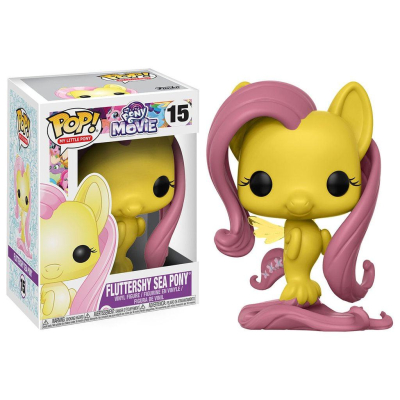 Officiële My Little Pony funko pop Figure Fluttershy sea pony +/- 10 cm