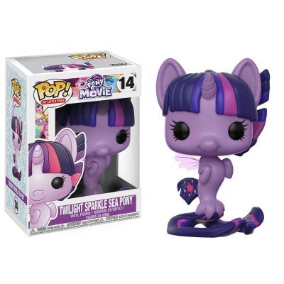 Officiële My Little Pony funko pop Figure Twilight sea pony +/- 10 cm