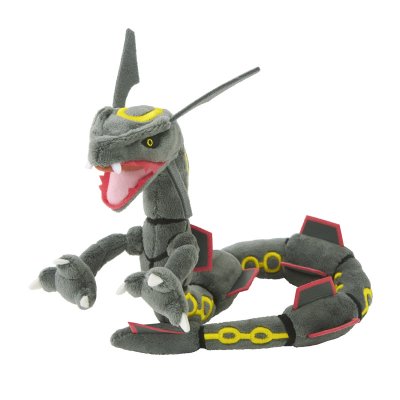 Officiële Pokemon center knuffel Pokemon fit Shiny Rayquaza 18cm 