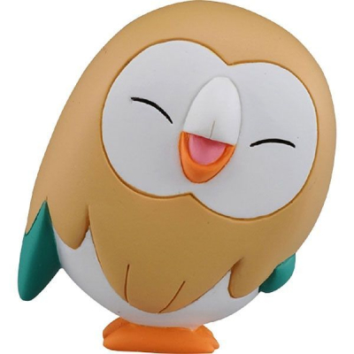 Pokemon Moncolle EX: EMC-28 Rowlet smile figure 3,5cm