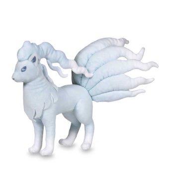 Authentic Pokemon center Alola Ninetales plush +/- 25cm 