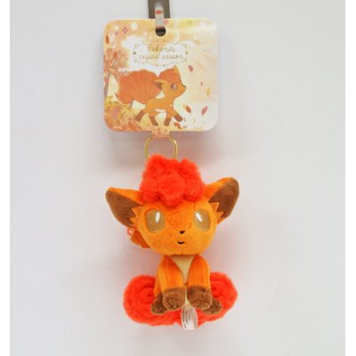 Authentic Pokemon center plush Vulpix mascot 10cm Vulpix's Crystal Season