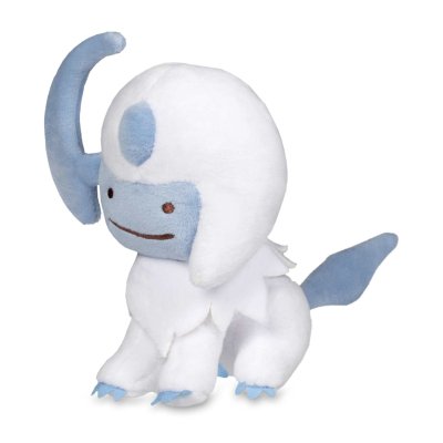 Authentic Pokemon center plush Ditto transform Absol +/- 14cm