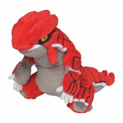 Authentic Pokemon Center Plush Pokemon fit Groudon 20cm (long)