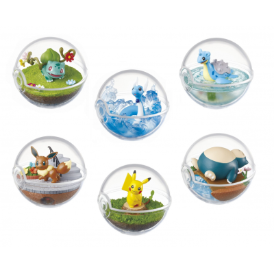 Officiële Pokemon figures re-ment terrarium collection 1