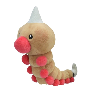 Pokemon plush Weedle 18cm (long), Authentic Pokemon Center Pokemon fit / sitting cutie