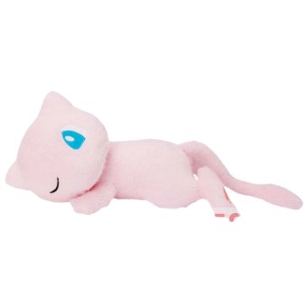 Officiële Pokemon knuffel Mew Kutsurogi Time 28cm lang banpresto