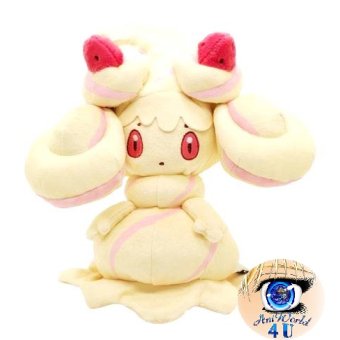 Officiële Pokemon Alcremie knuffel +/- 19cm San-ei