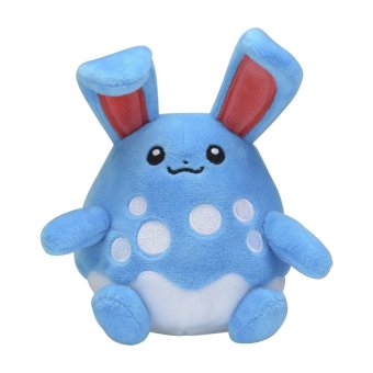 Officiële Pokemon center knuffel Pokemon fit Azumarill 15cm lang