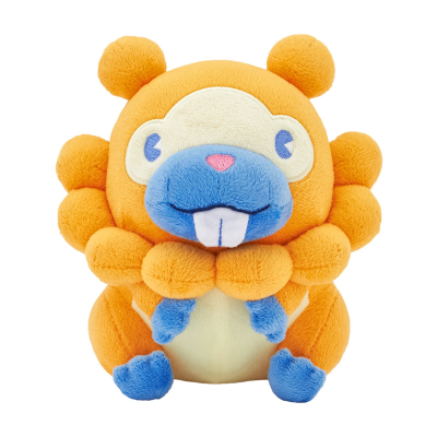 Authentic Pokemon plush Bidoof Saiko Soda Refresh 17cm