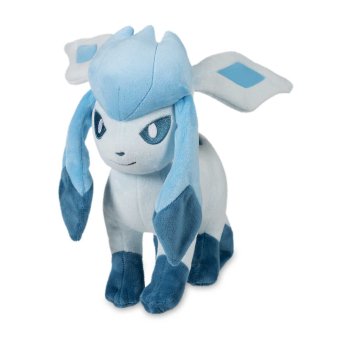 Authentic Pokemon plush Glaceon pokemon center eevee collection 2021 +/- 25cm 