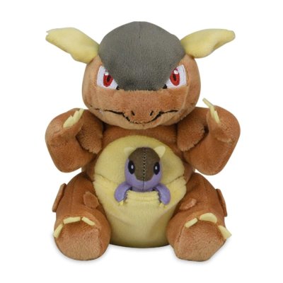 Officiële Pokemon center knuffel Pokemon fit Kangaskhan 15cm (lang)